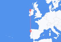 Flyg från Knock, County Mayo, Irland till Porto, Portugal