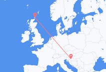Flights from Kirkwall, the United Kingdom to Zagreb, Croatia