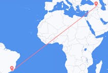 Flyreiser fra Rio de Janeiro, Brasil til Iğdır, Tyrkia