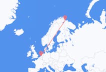 Flyg från Rotterdam till Kirkenes