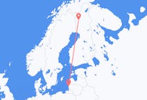 Loty z Połąga, Litwa do Kittilä, Finlandia