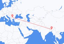 印度出发地 斯希隆格飞往印度目的地 索菲亞的航班