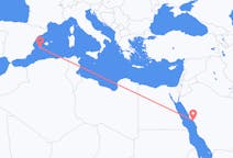Flyrejser fra Yanbu, Saudi-Arabien til Ibiza, Spanien