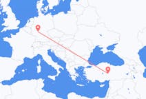 Vluchten van Kayseri, Turkije naar Frankfurt, Duitsland