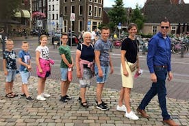 Passeggiata della città di Groningen a bordo dell'oca vivente