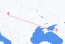 Vols depuis la ville de Krasnodar vers la ville d'Ostrava