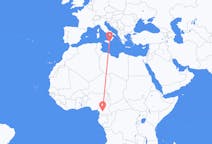 Flyg från Yaoundé, Kamerun till Catania, Italien