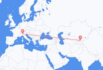 出发地 乌兹别克斯坦出发地 费尔干纳目的地 意大利米蘭的航班