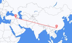 Flyreiser fra Liuzhou, til Van