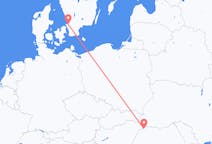 Flights from Ängelholm, Sweden to Satu Mare, Romania