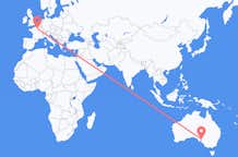 Flyreiser fra Whyalla, Australia til Paris, Frankrike