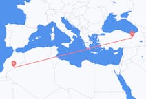 Flyreiser fra Zagora, til Erzincan