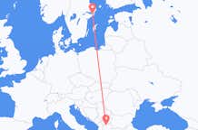 Flyrejser fra Skopje til Stockholm