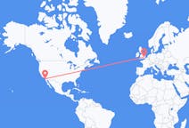 Flights from San Diego, the United States to London, England
