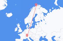 Flyreiser fra Alta, Norge til Milano, Italia