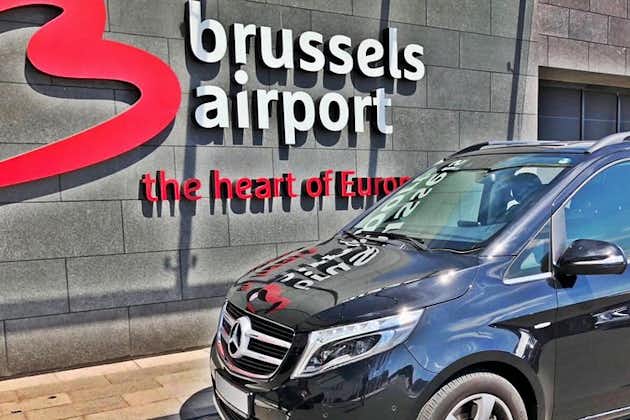 Trasferimento aeroporto di Bruxelles (BRU) <-> centro città 7 PAX (solo andata)