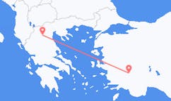 Flights from Denizli, Turkey to Kozani, Greece