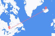 出发地 加拿大魯安 - 諾蘭達目的地 冰岛阿克雷里的航班