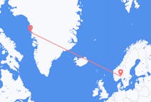 ノルウェーのオスロから、グリーンランドのウペルナビクまでのフライト