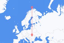 Flights from Hammerfest, Norway to Cluj-Napoca, Romania
