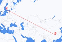 Flüge von Zhangjiajie, China nach Turku, Finnland