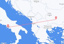 Vluchten van Plovdiv, Bulgarije naar Napels, Italië