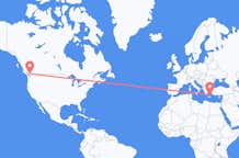 Flights from Abbotsford to Santorini