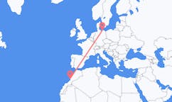 Flights from from Agadir to Rostock