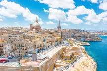 Loty z Valletta, Malta do Europy