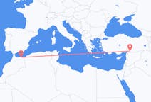 出发地 摩洛哥出发地 納祖爾目的地 土耳其加濟安泰普的航班