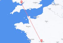 Flyg från Limoges, Frankrike till Cardiff, Wales