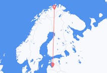 Flyreiser fra Riga, Latvia til Lakselv, Norge
