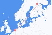 Flyrejser fra Eindhoven, Holland til Kuusamo, Finland