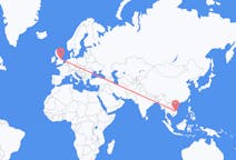 Flights from Pleiku, Vietnam to Doncaster, the United Kingdom