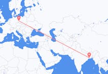 Flights from Kolkata, India to Zielona Góra, Poland