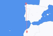 出发地 摩洛哥出发地 马拉喀什目的地 西班牙La Coruña的航班