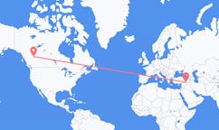 Flights from Dawson Creek, Canada to Mardin, Turkey