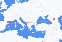 Flights from Barcelona, Spain to Nalchik, Russia