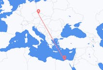 出发地 埃及亚历山大目的地 捷克帕尔杜比采的航班