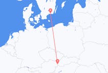 Flyg från Bratislava, Slovakien till Karlskrona, Sverige