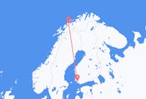 Vuelos de Tromsø, Noruega a turkú, Finlandia