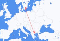 Flights from Bornholm, Denmark to Thessaloniki, Greece