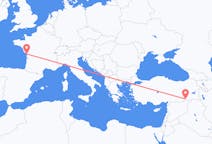 出发地 法国拉罗歇尔目的地 土耳其馬爾丁的航班