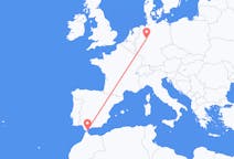 Flyreiser fra Gibraltar, Gibraltar til Paderborn, Tyskland