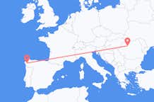 Flyrejser fra Santiago de Compostela til Cluj Napoca