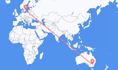出发地 澳大利亚出发地 沃加沃加目的地 瑞典卡尔马的航班