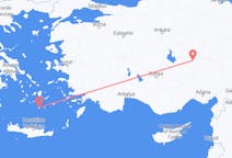 Flights from Santorini, Greece to Nevşehir, Turkey