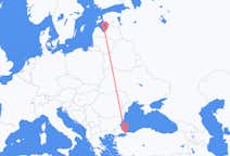 เที่ยวบินจาก Riga ไปยัง อิสตันบูล