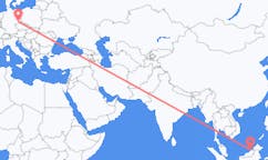 Flyrejser fra Miri, Malaysia til Dresden, Tyskland