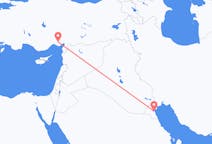 Flyreiser fra Kuwait, til Adana